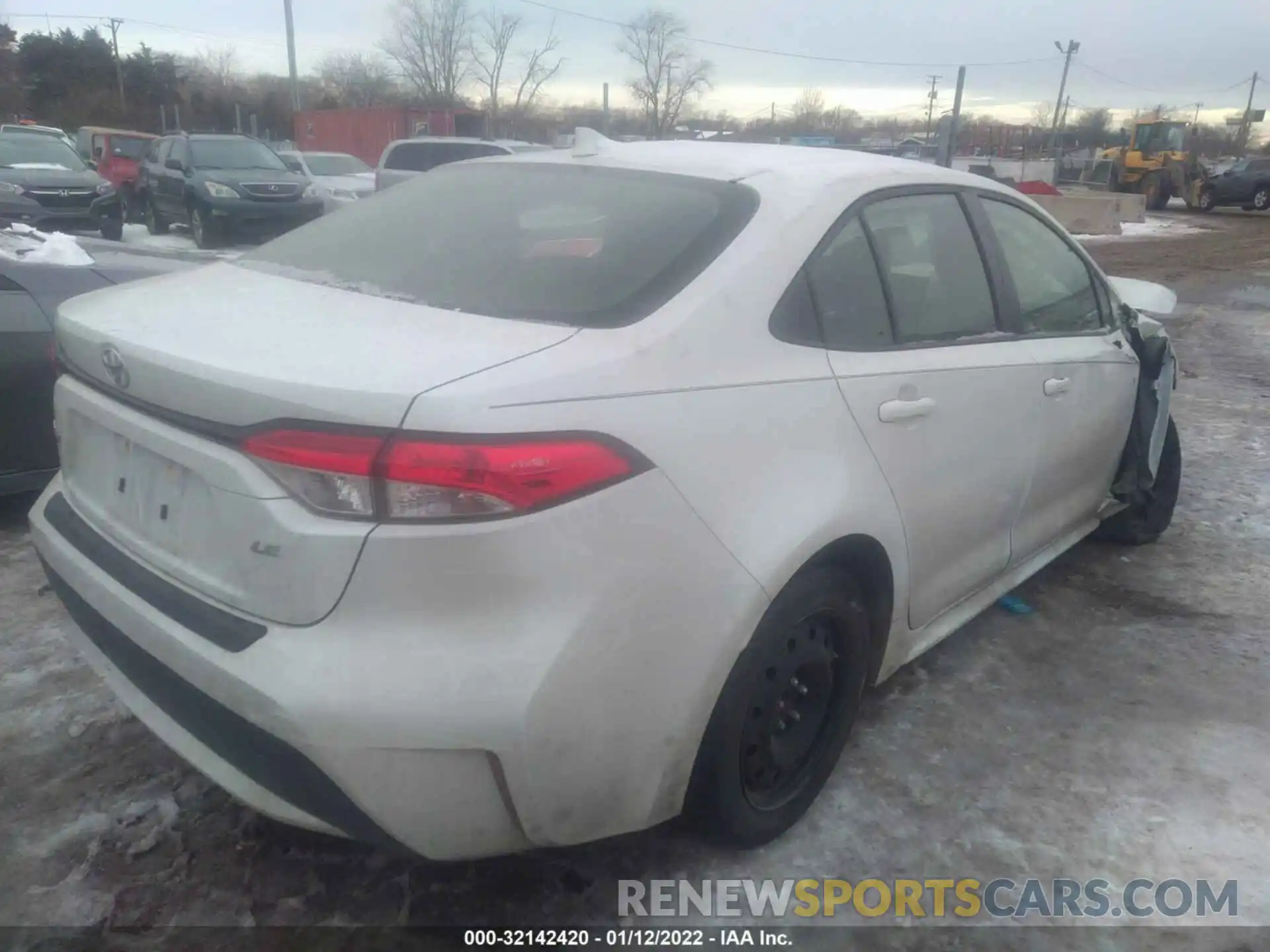 4 Photograph of a damaged car JTDEPMAE9MJ157173 TOYOTA COROLLA 2021