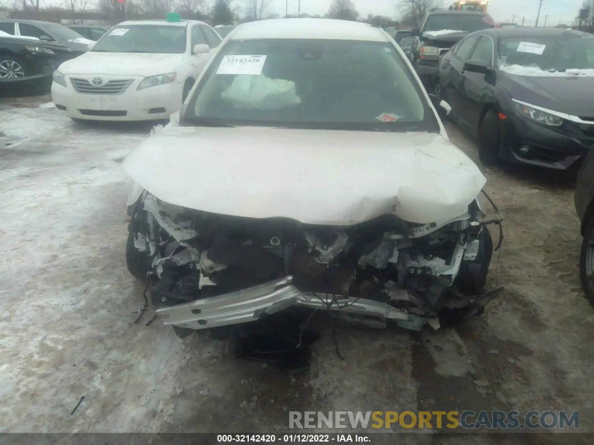 6 Photograph of a damaged car JTDEPMAE9MJ157173 TOYOTA COROLLA 2021