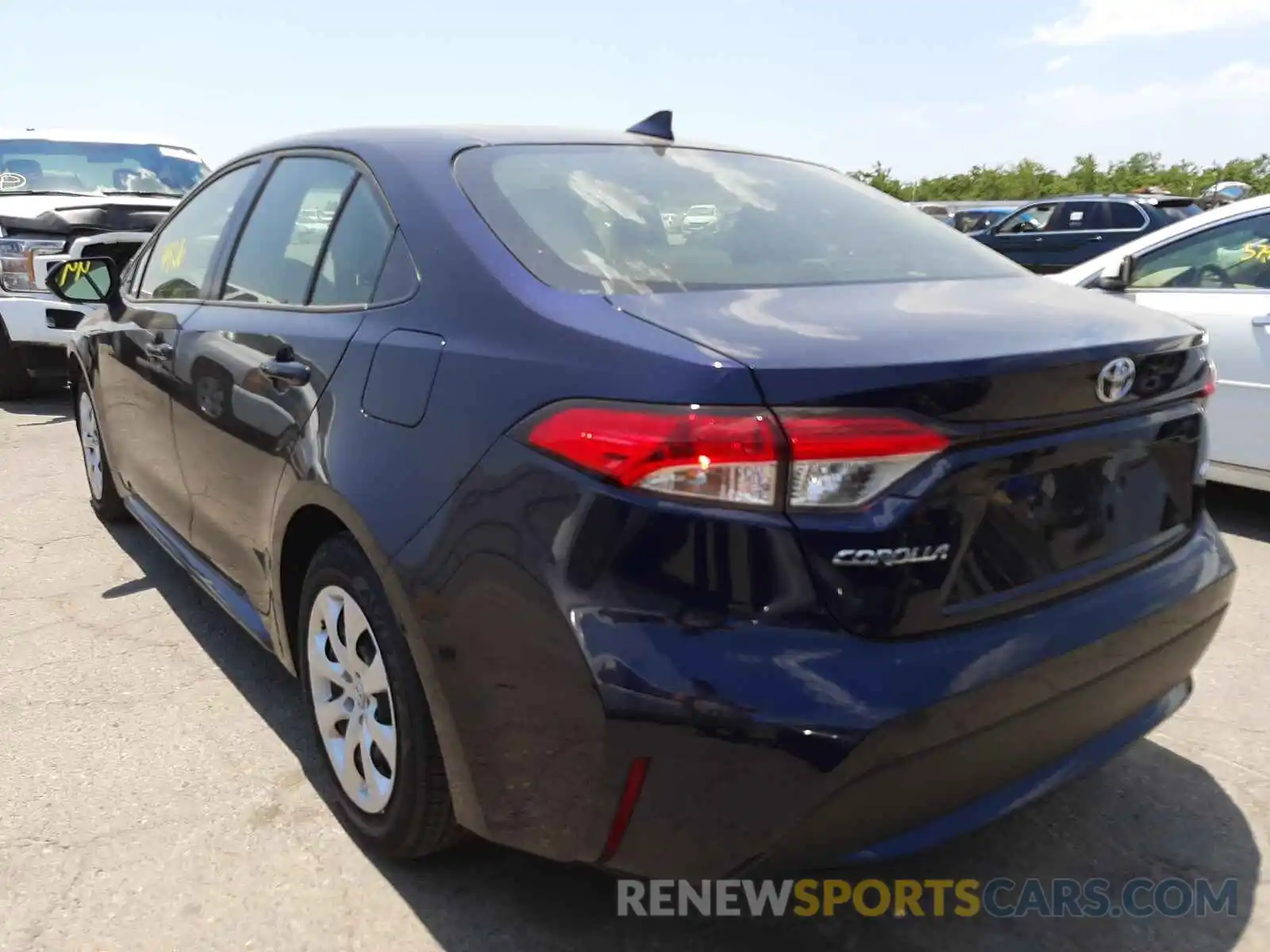 3 Photograph of a damaged car JTDEPMAE9MJ157688 TOYOTA COROLLA 2021