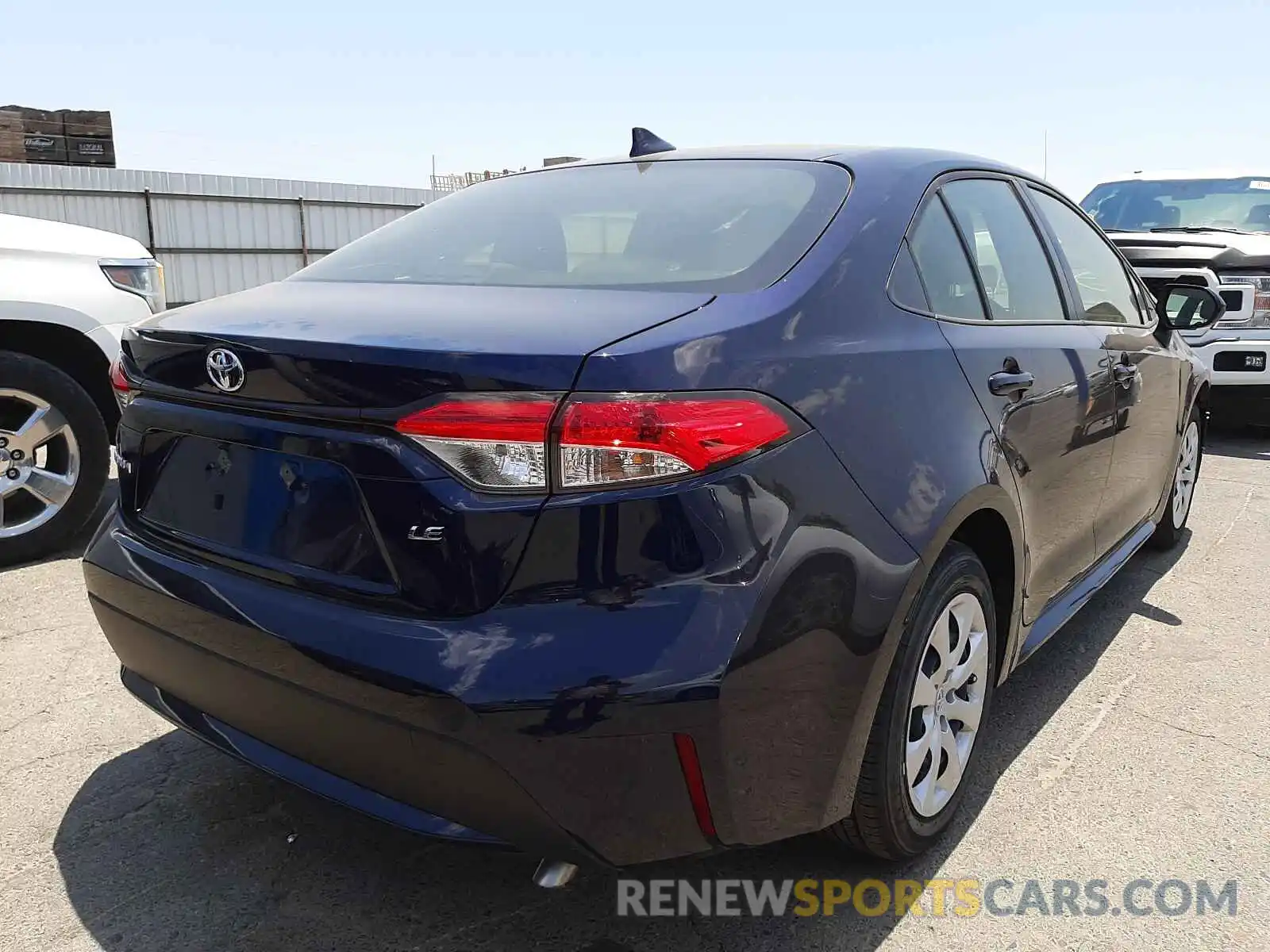 4 Photograph of a damaged car JTDEPMAE9MJ157688 TOYOTA COROLLA 2021