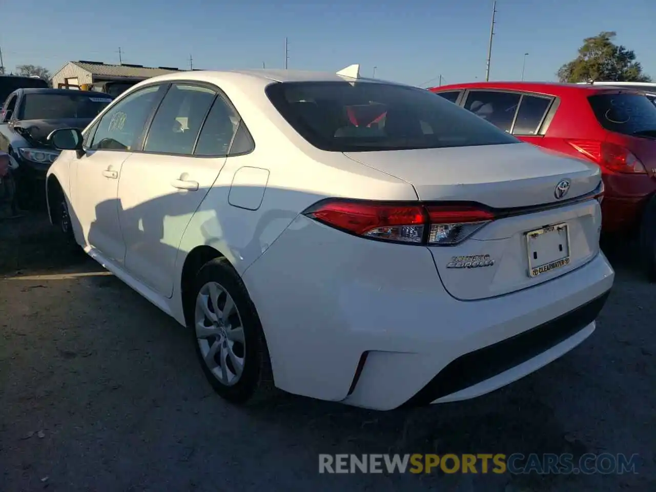 3 Photograph of a damaged car JTDEPMAE9MJ158694 TOYOTA COROLLA 2021