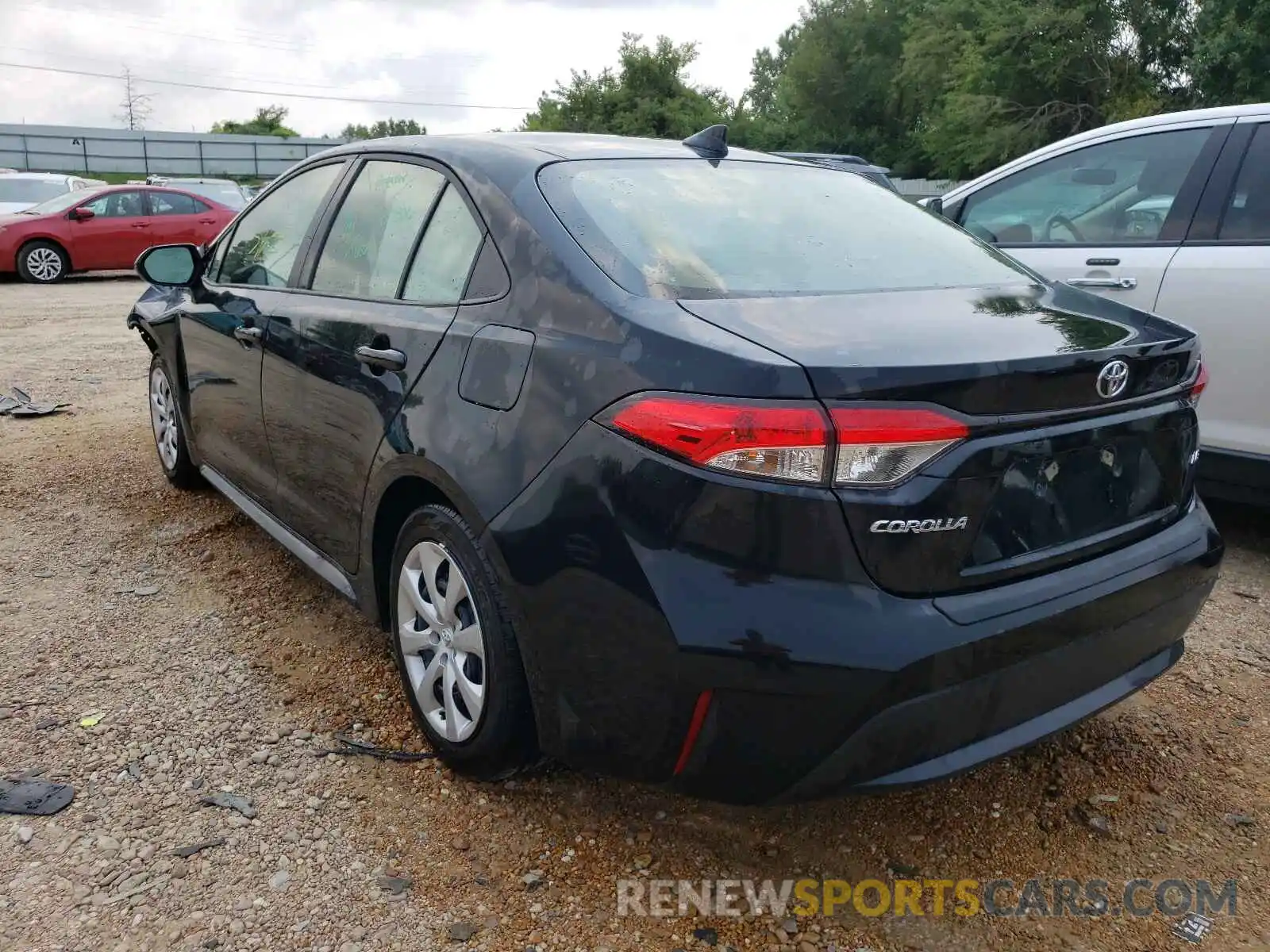 3 Photograph of a damaged car JTDEPMAE9MJ159263 TOYOTA COROLLA 2021