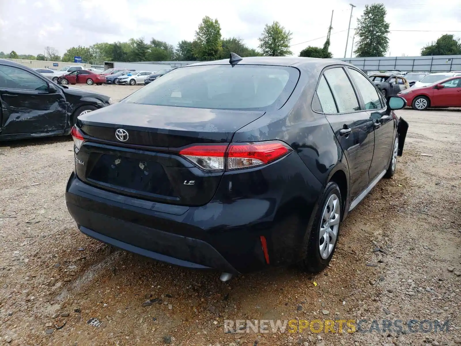 4 Photograph of a damaged car JTDEPMAE9MJ159263 TOYOTA COROLLA 2021