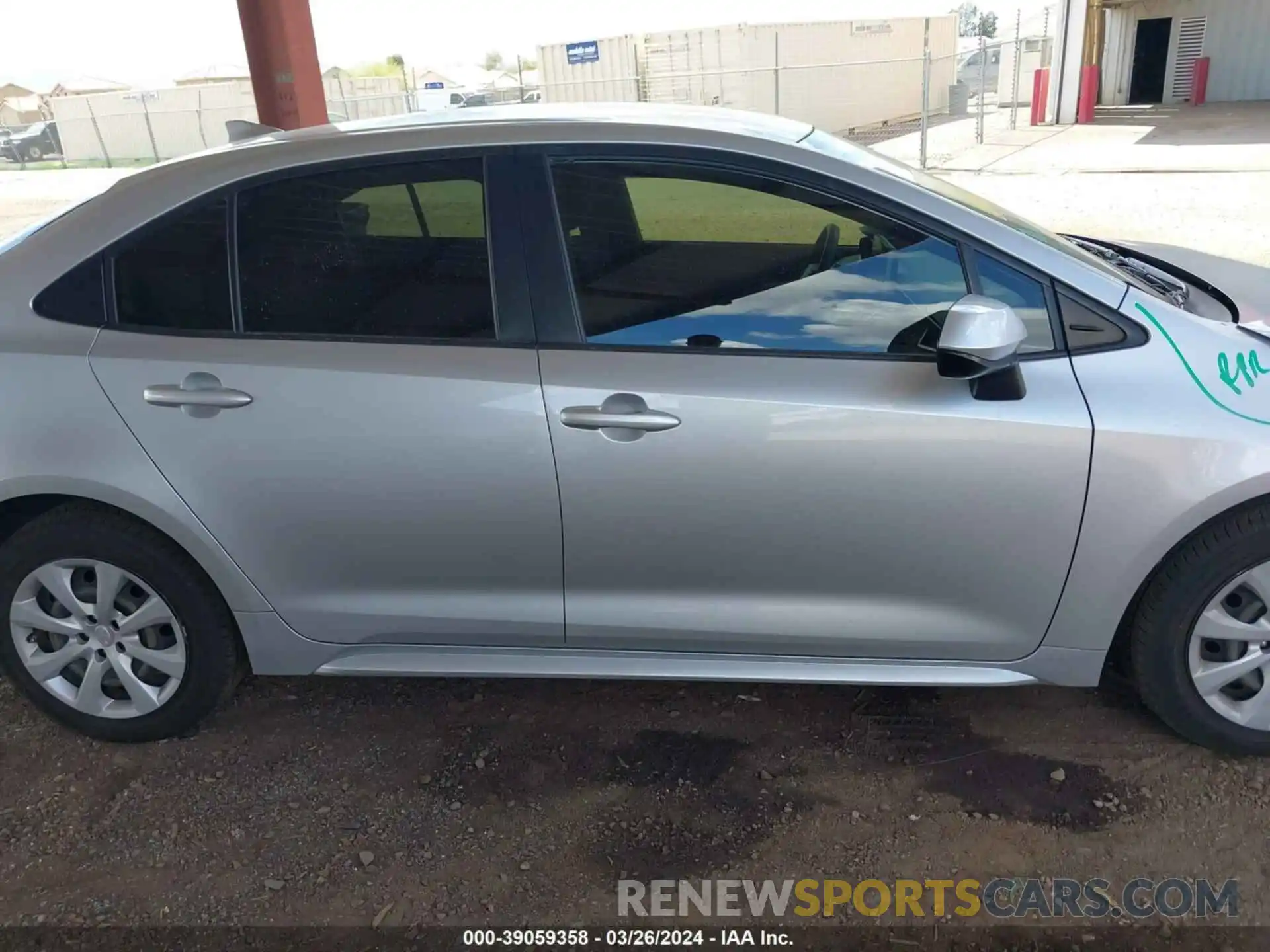 13 Photograph of a damaged car JTDEPMAE9MJ159599 TOYOTA COROLLA 2021