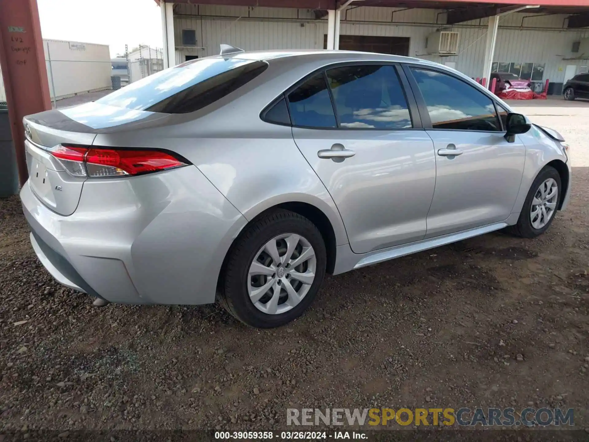 4 Photograph of a damaged car JTDEPMAE9MJ159599 TOYOTA COROLLA 2021