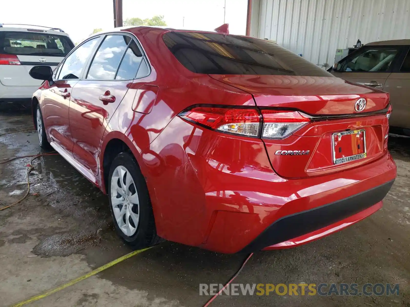 3 Photograph of a damaged car JTDEPMAE9MJ160445 TOYOTA COROLLA 2021