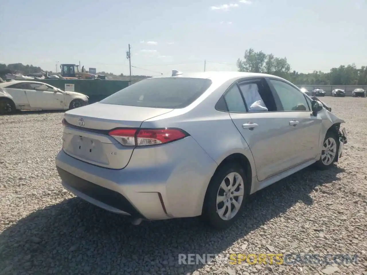 4 Photograph of a damaged car JTDEPMAE9MJ160624 TOYOTA COROLLA 2021