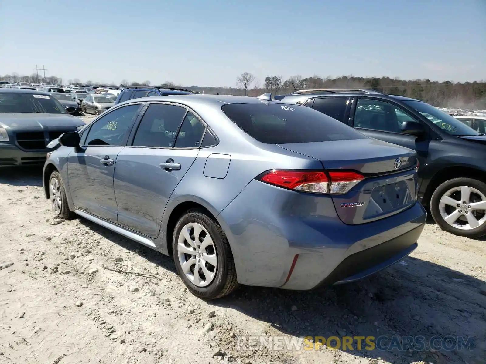 3 Photograph of a damaged car JTDEPMAE9MJ162549 TOYOTA COROLLA 2021