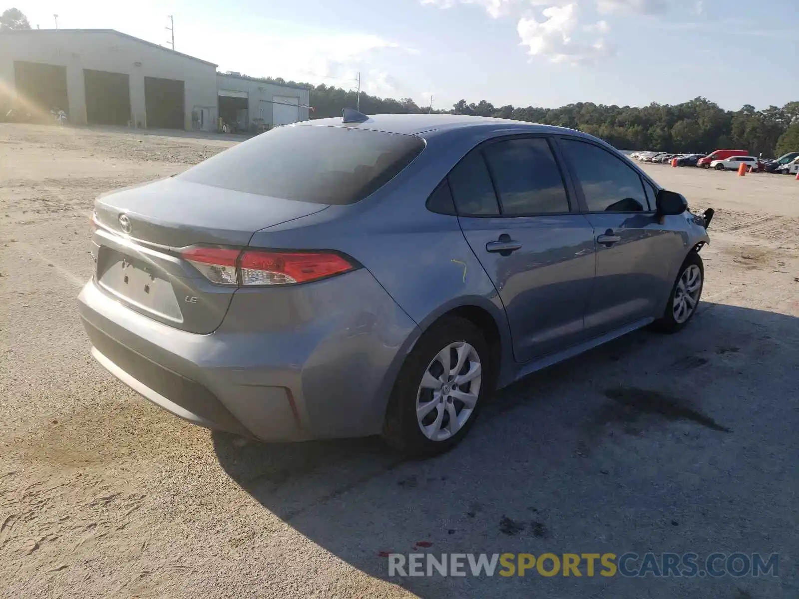 4 Photograph of a damaged car JTDEPMAE9MJ164267 TOYOTA COROLLA 2021