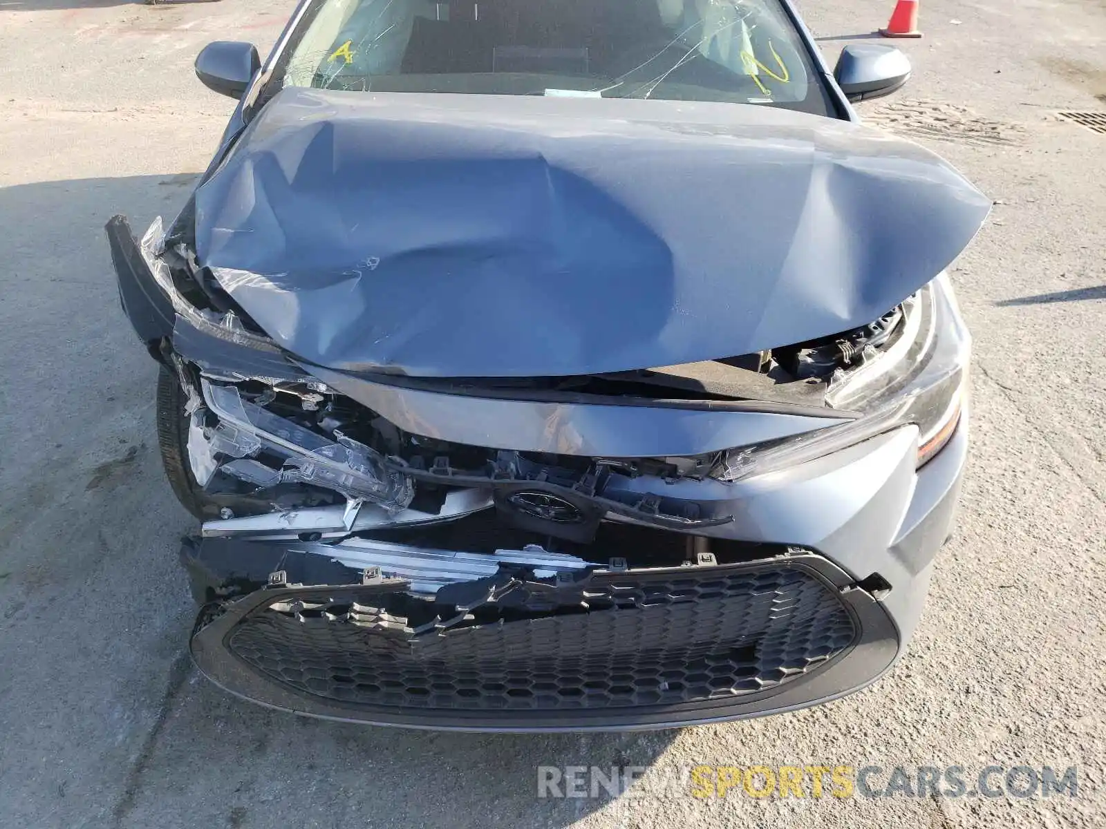 7 Photograph of a damaged car JTDEPMAE9MJ164267 TOYOTA COROLLA 2021