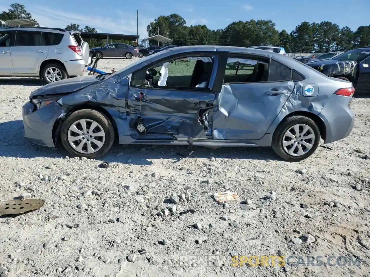 9 Photograph of a damaged car JTDEPMAE9MJ164642 TOYOTA COROLLA 2021