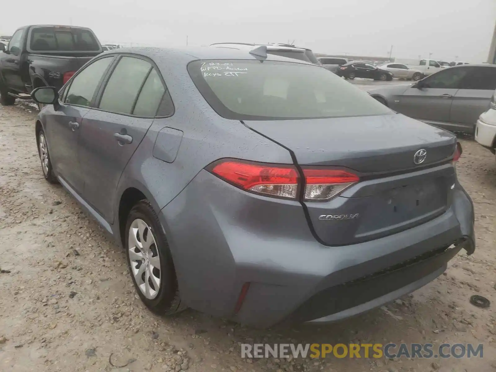 3 Photograph of a damaged car JTDEPMAE9MJ164818 TOYOTA COROLLA 2021