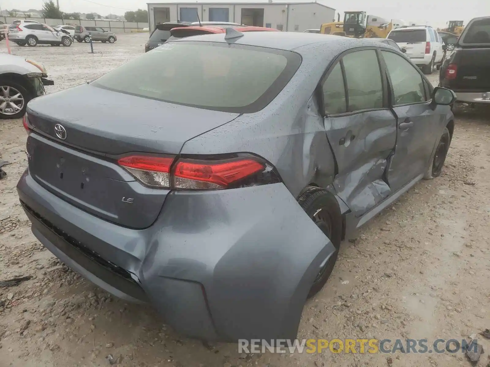 4 Photograph of a damaged car JTDEPMAE9MJ164818 TOYOTA COROLLA 2021