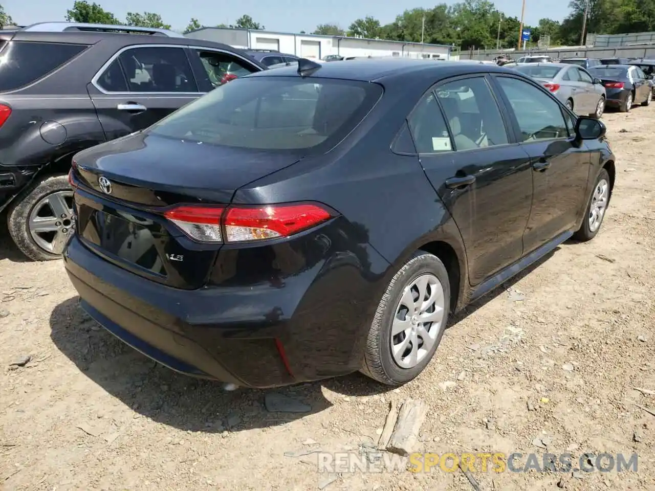 4 Photograph of a damaged car JTDEPMAE9MJ165760 TOYOTA COROLLA 2021