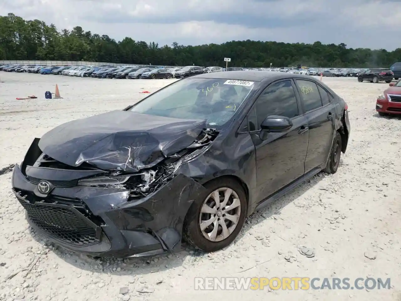 9 Photograph of a damaged car JTDEPMAE9MJ166181 TOYOTA COROLLA 2021