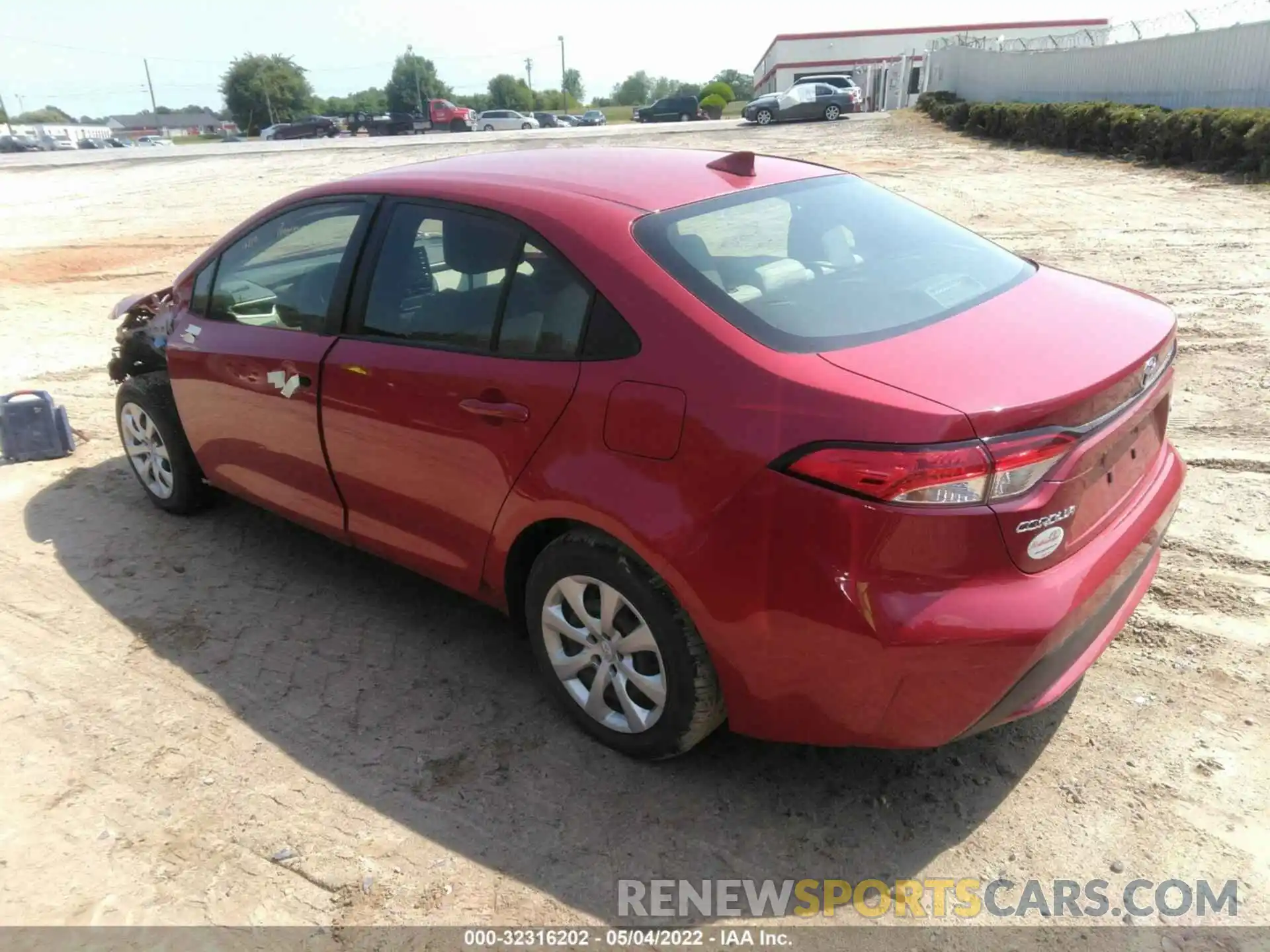 3 Photograph of a damaged car JTDEPMAE9MJ167282 TOYOTA COROLLA 2021