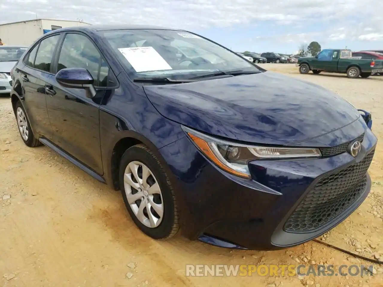 1 Photograph of a damaged car JTDEPMAE9MJ167329 TOYOTA COROLLA 2021