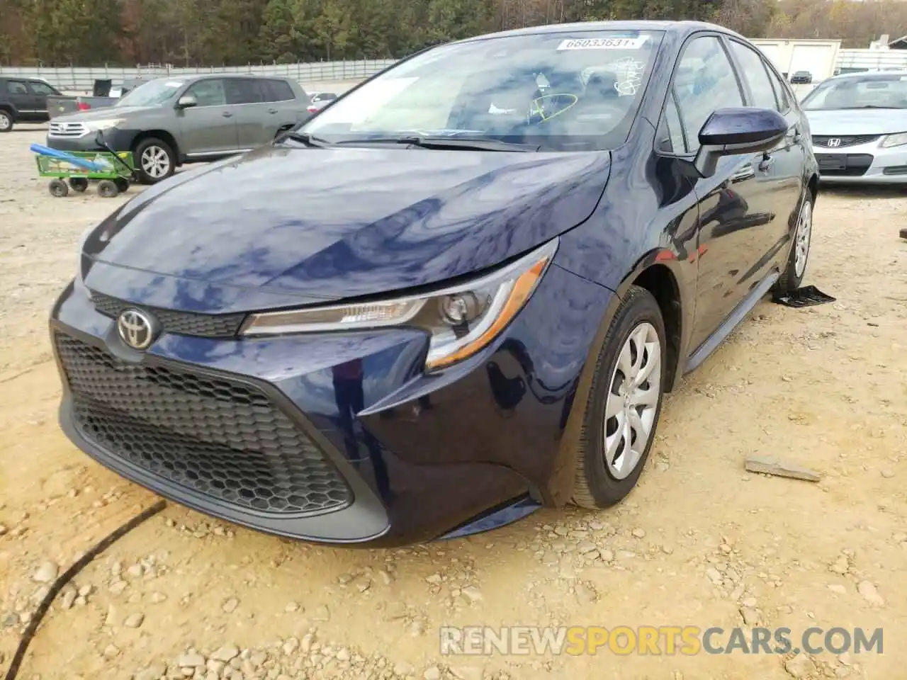 2 Photograph of a damaged car JTDEPMAE9MJ167329 TOYOTA COROLLA 2021