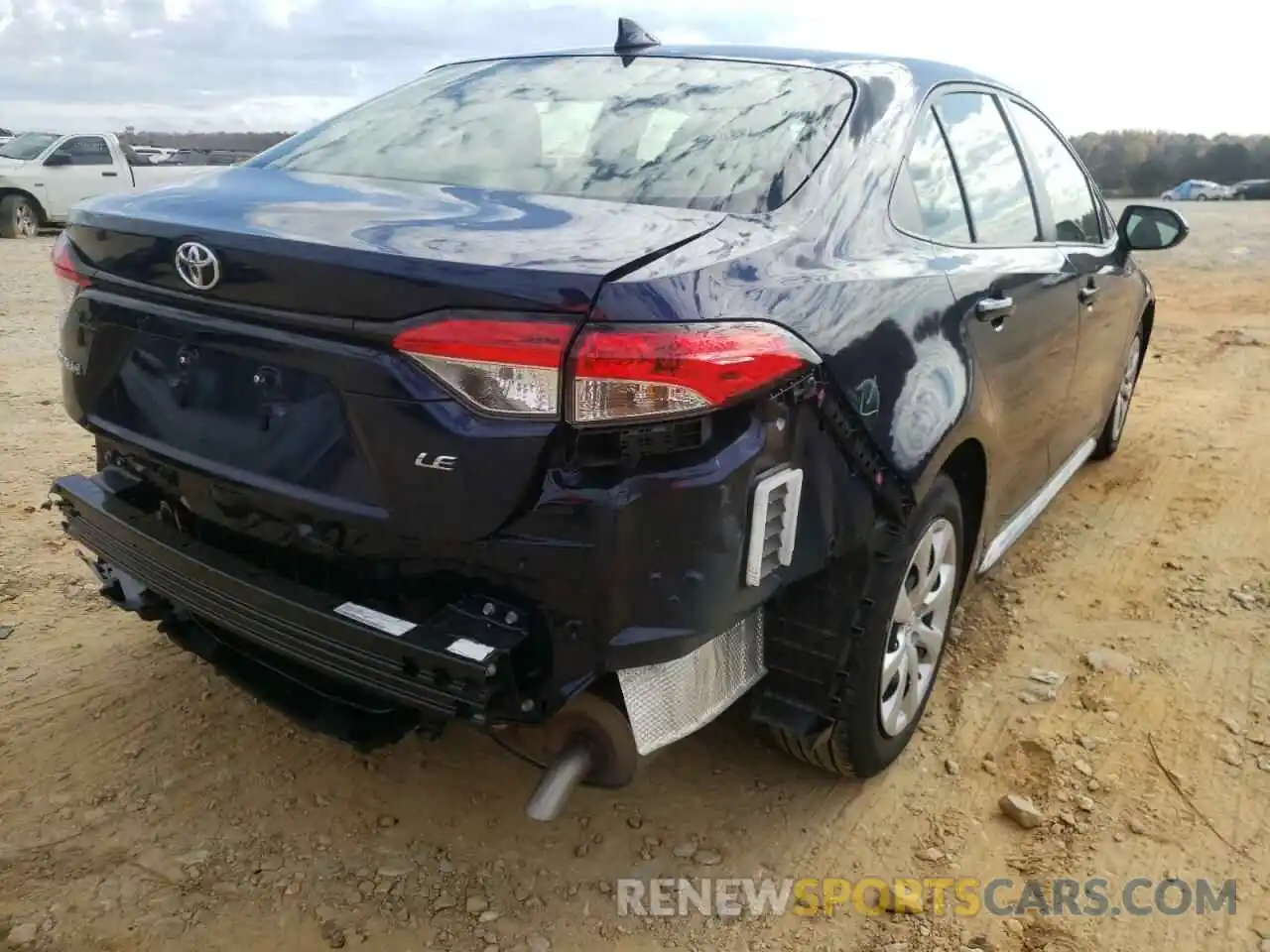 4 Photograph of a damaged car JTDEPMAE9MJ167329 TOYOTA COROLLA 2021