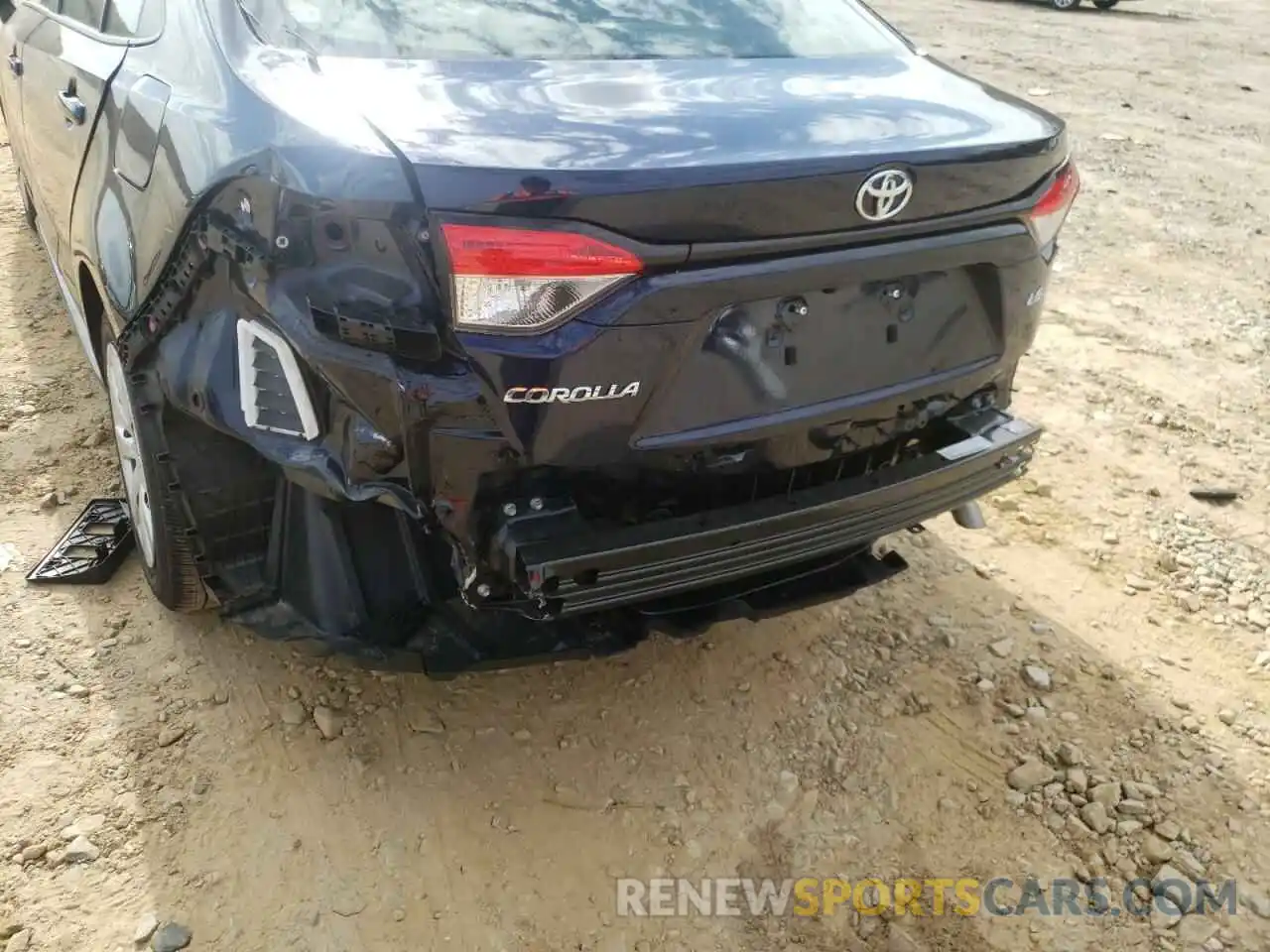 9 Photograph of a damaged car JTDEPMAE9MJ167329 TOYOTA COROLLA 2021