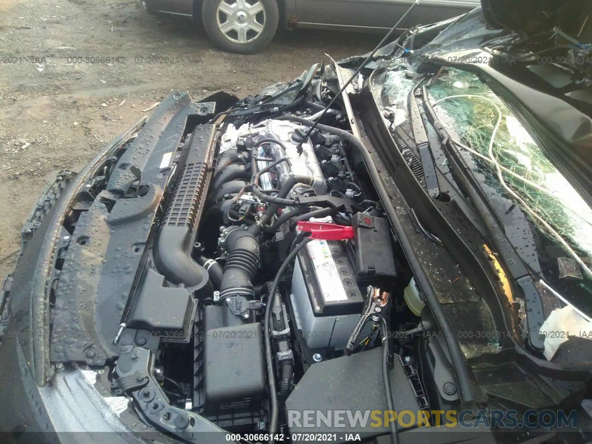 10 Photograph of a damaged car JTDEPMAE9MJ167654 TOYOTA COROLLA 2021