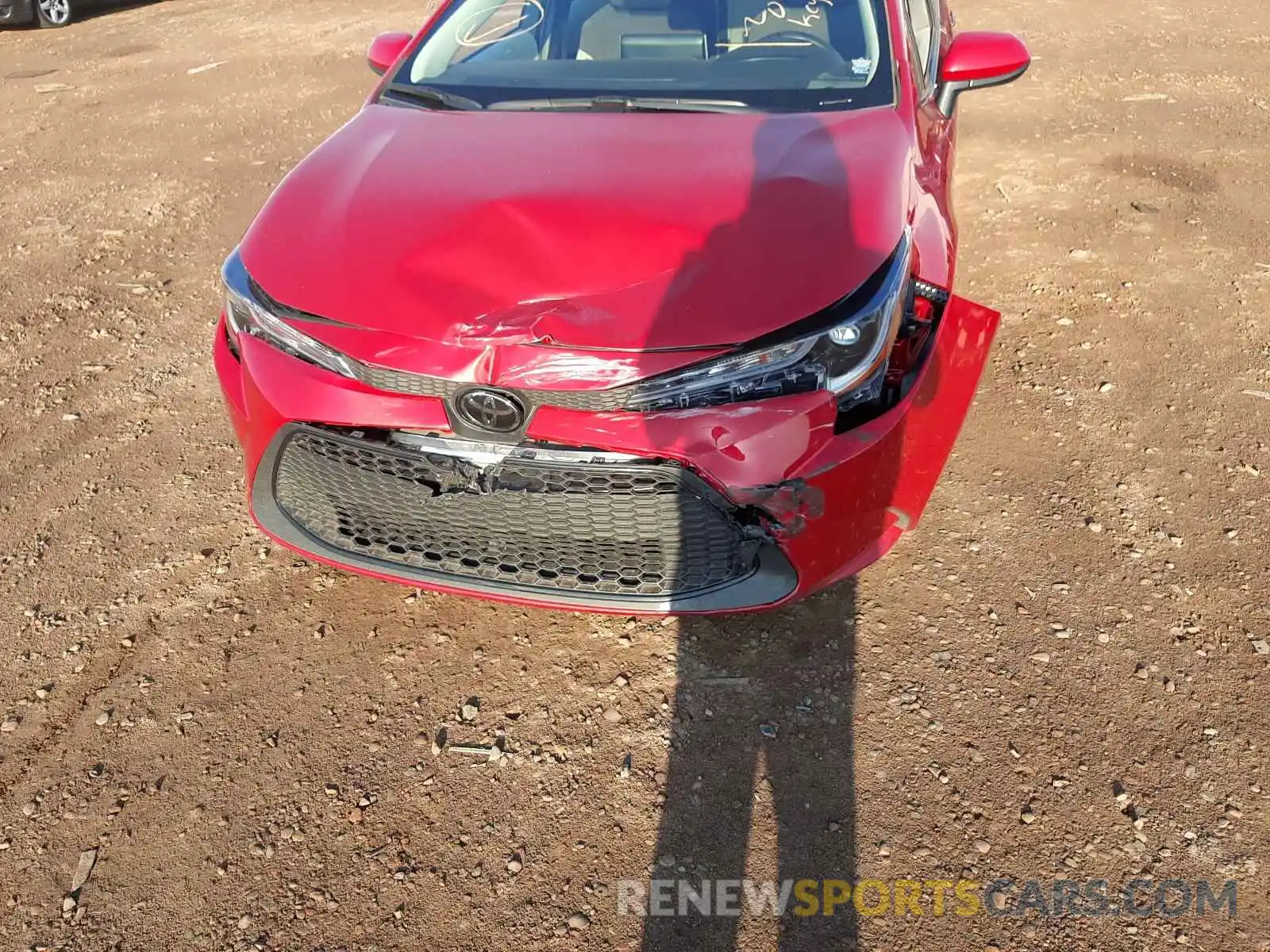 9 Photograph of a damaged car JTDEPMAE9MJ167945 TOYOTA COROLLA 2021