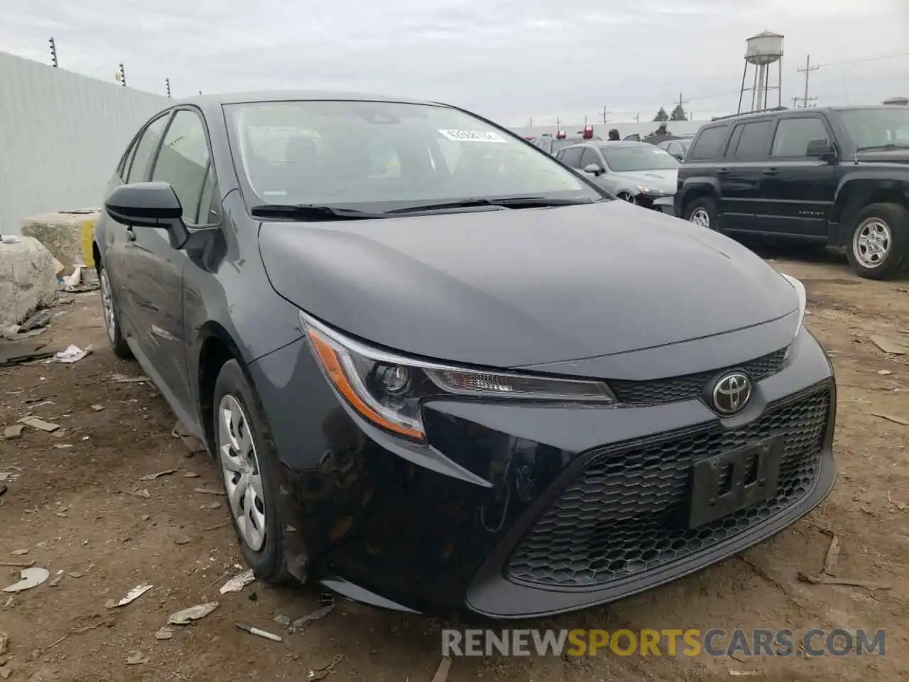 1 Photograph of a damaged car JTDEPMAE9MJ167962 TOYOTA COROLLA 2021