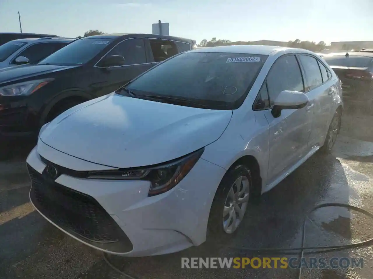 2 Photograph of a damaged car JTDEPMAE9MJ168691 TOYOTA COROLLA 2021