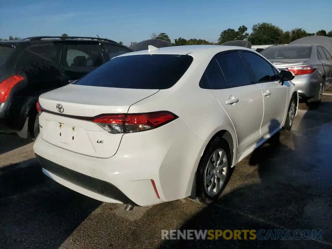 4 Photograph of a damaged car JTDEPMAE9MJ168691 TOYOTA COROLLA 2021