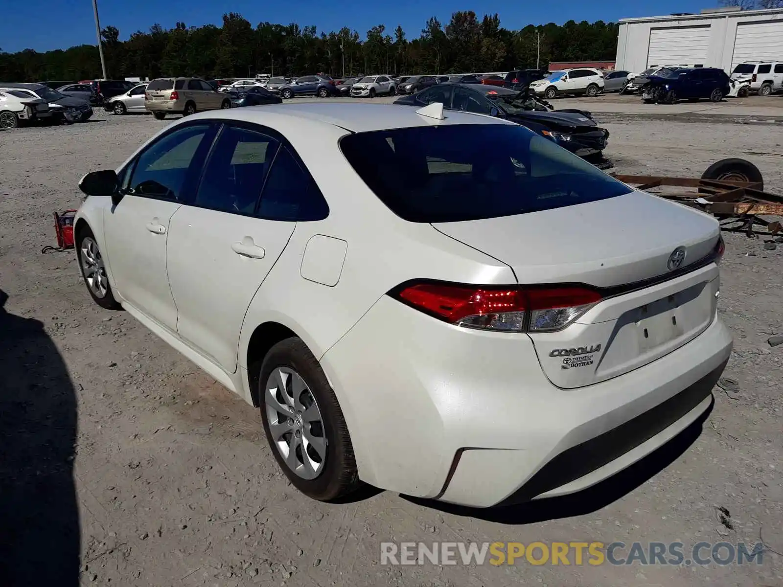 3 Photograph of a damaged car JTDEPMAE9MJ169761 TOYOTA COROLLA 2021