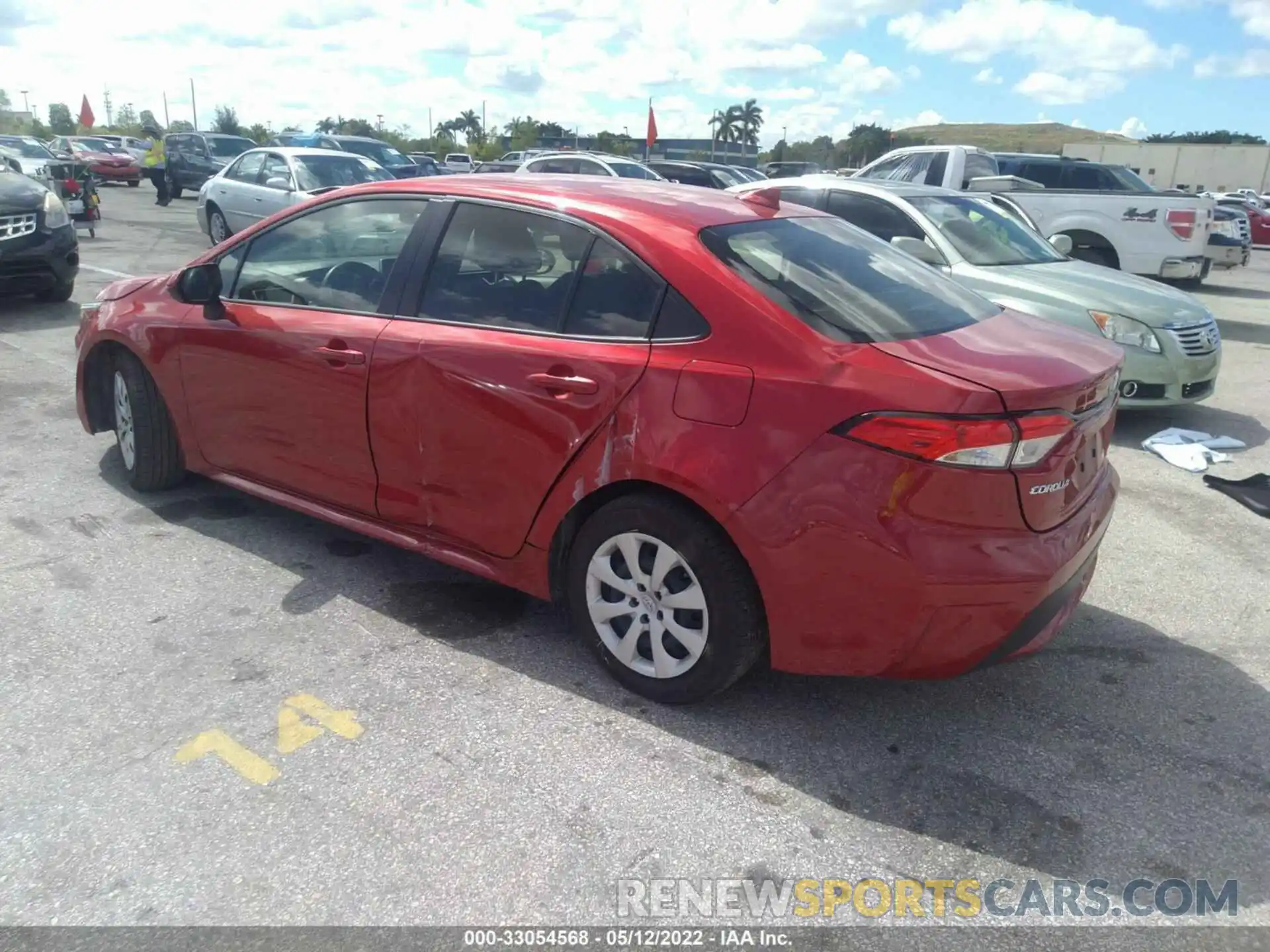 3 Photograph of a damaged car JTDEPMAE9MJ172322 TOYOTA COROLLA 2021