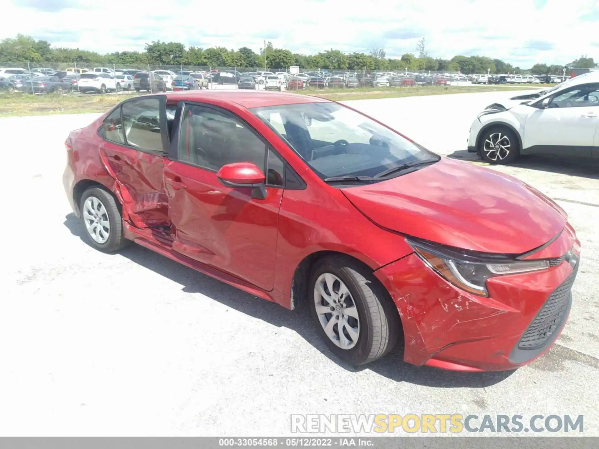 6 Photograph of a damaged car JTDEPMAE9MJ172322 TOYOTA COROLLA 2021