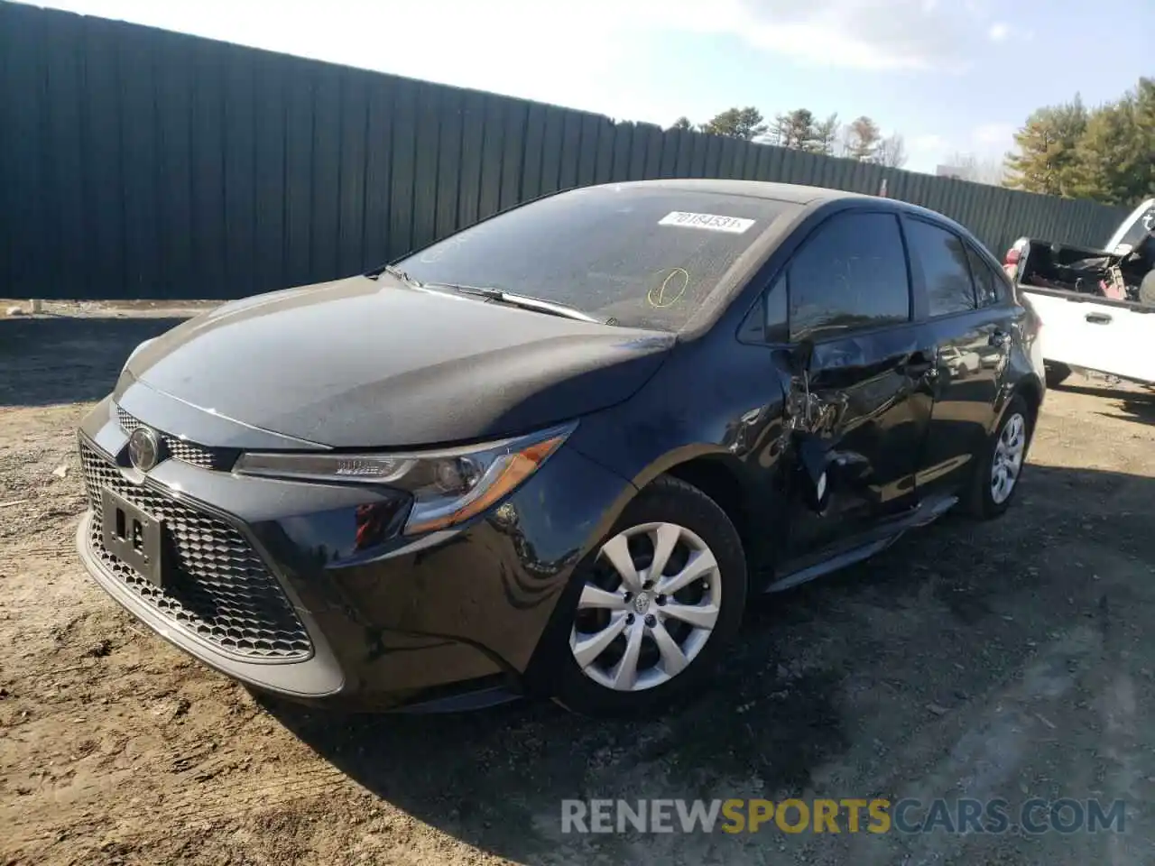 2 Photograph of a damaged car JTDEPMAE9MJ172756 TOYOTA COROLLA 2021