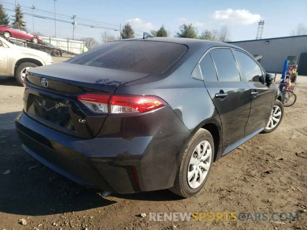 4 Photograph of a damaged car JTDEPMAE9MJ172756 TOYOTA COROLLA 2021