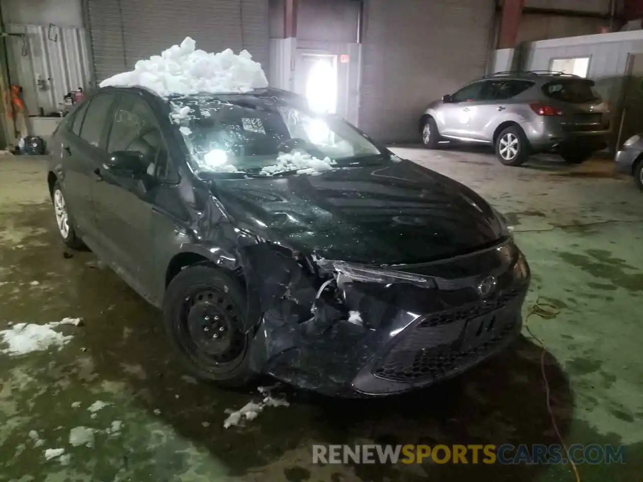 1 Photograph of a damaged car JTDEPMAE9MJ172840 TOYOTA COROLLA 2021