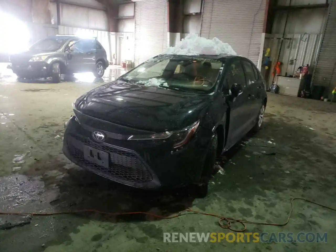 2 Photograph of a damaged car JTDEPMAE9MJ172840 TOYOTA COROLLA 2021