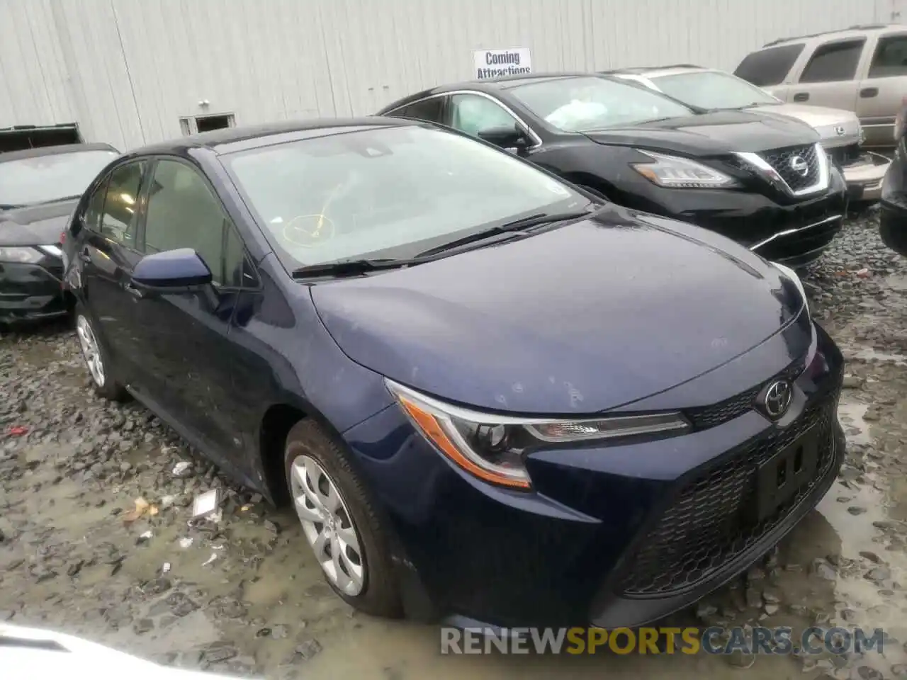 1 Photograph of a damaged car JTDEPMAE9MJ174796 TOYOTA COROLLA 2021