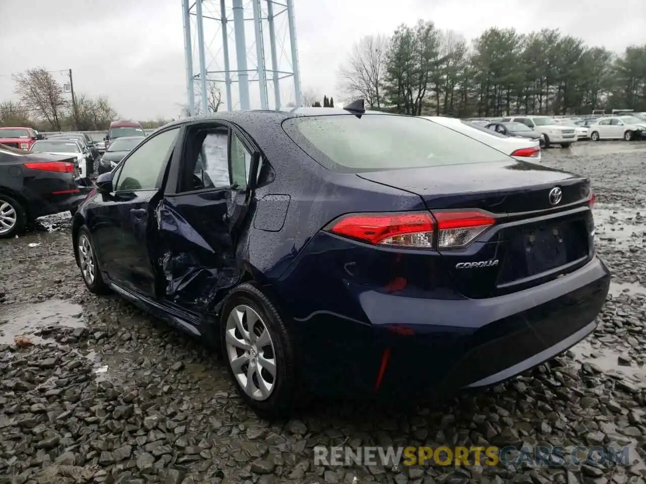 9 Photograph of a damaged car JTDEPMAE9MJ174796 TOYOTA COROLLA 2021