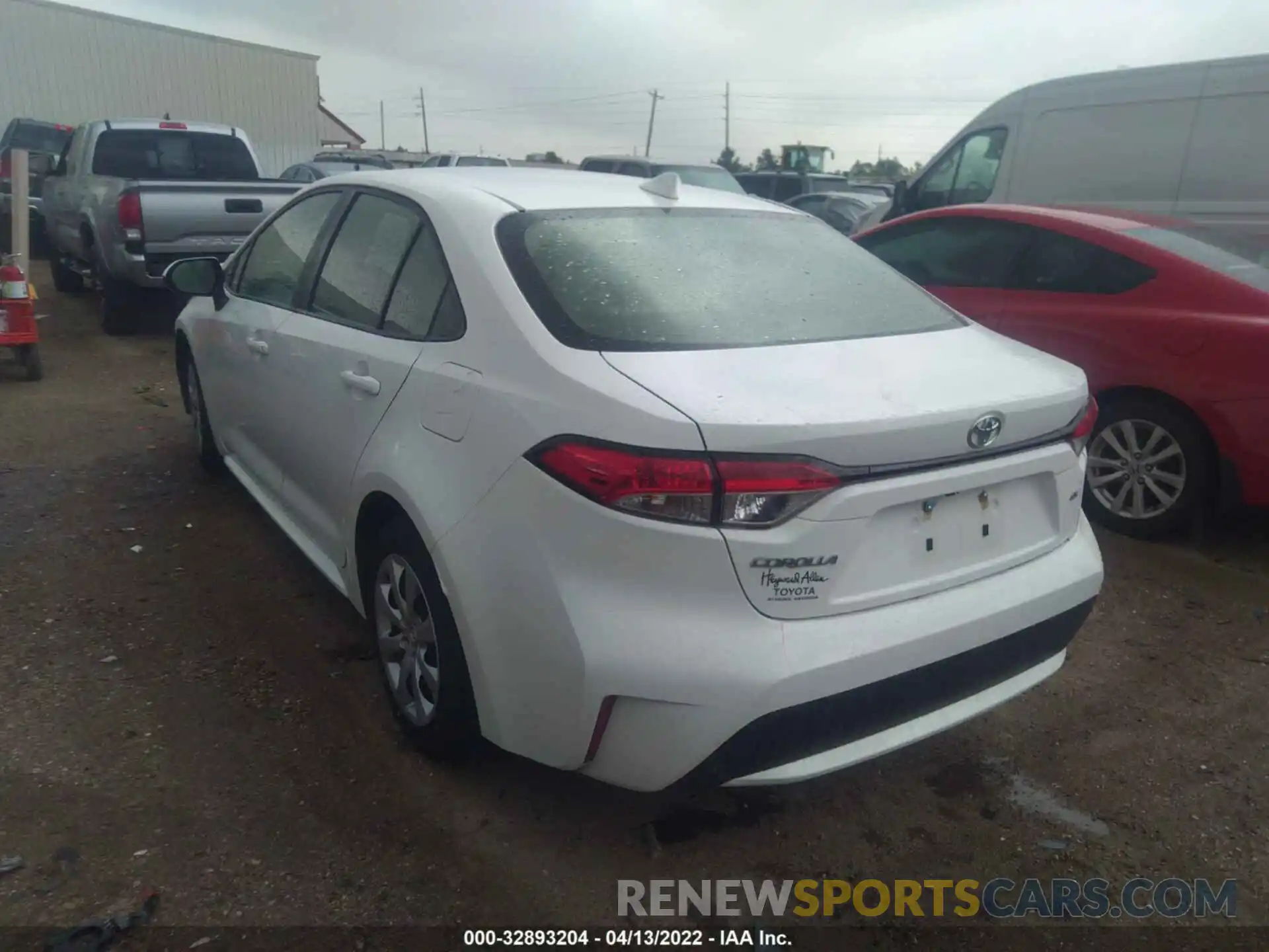 3 Photograph of a damaged car JTDEPMAE9MJ176399 TOYOTA COROLLA 2021