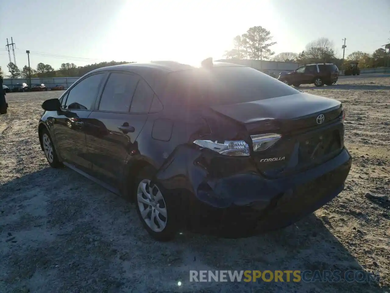 3 Photograph of a damaged car JTDEPMAE9MJ176421 TOYOTA COROLLA 2021