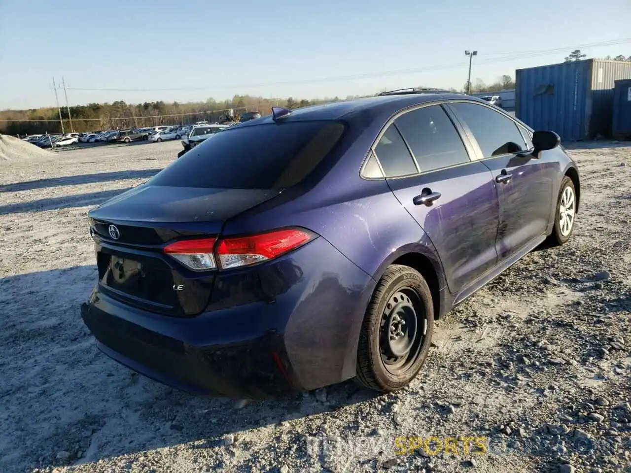 4 Photograph of a damaged car JTDEPMAE9MJ176421 TOYOTA COROLLA 2021