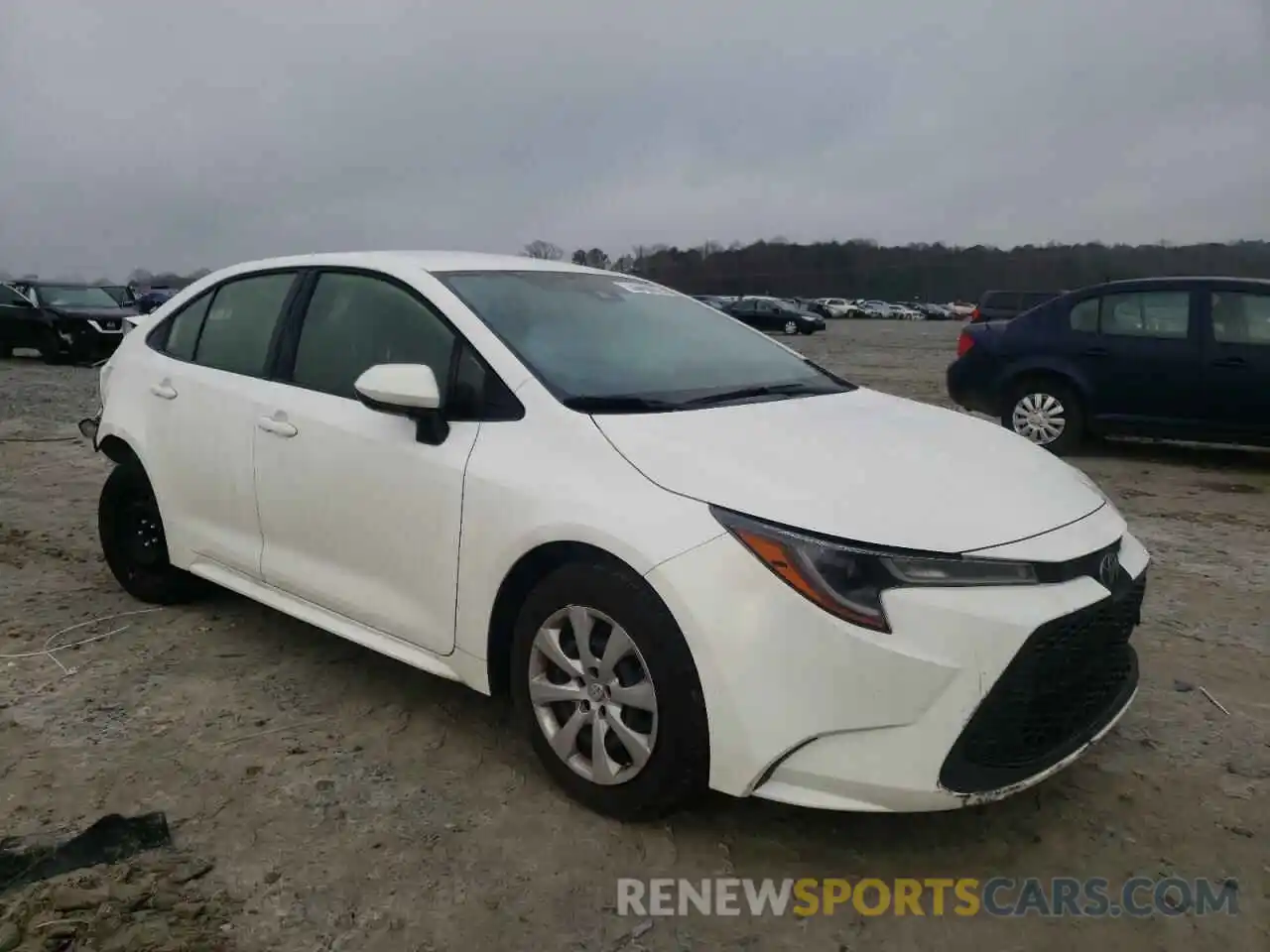 1 Photograph of a damaged car JTDEPMAE9MJ177343 TOYOTA COROLLA 2021