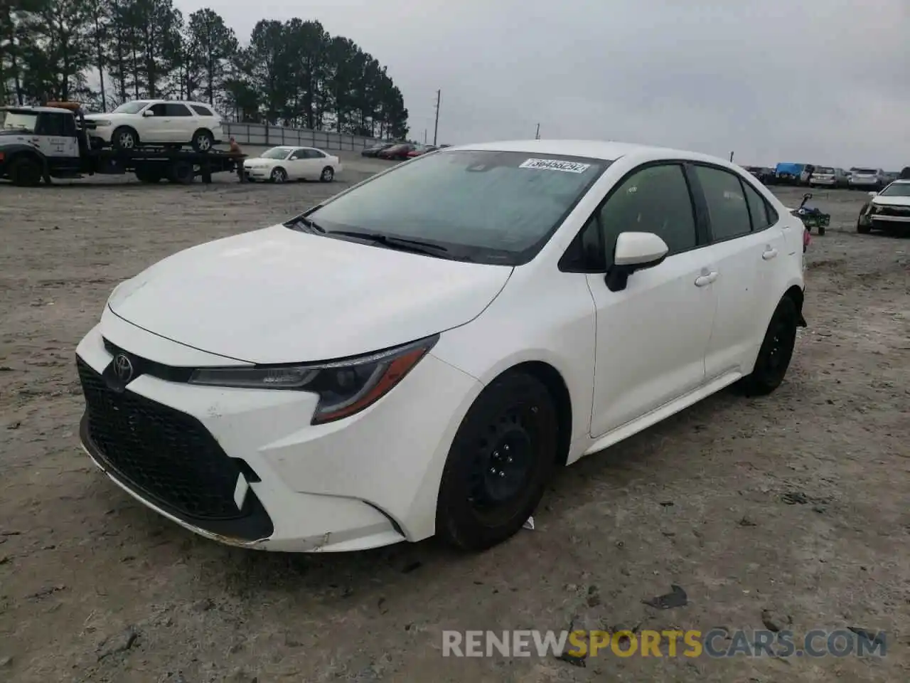 2 Photograph of a damaged car JTDEPMAE9MJ177343 TOYOTA COROLLA 2021