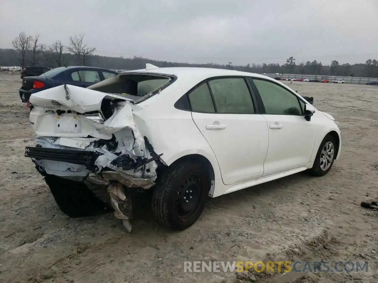 4 Photograph of a damaged car JTDEPMAE9MJ177343 TOYOTA COROLLA 2021