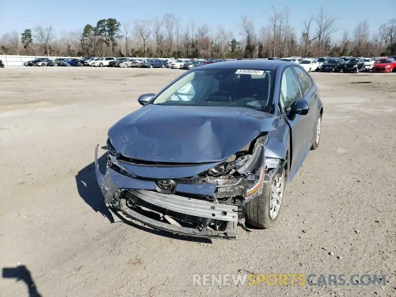 2 Photograph of a damaged car JTDEPMAE9MJ178671 TOYOTA COROLLA 2021