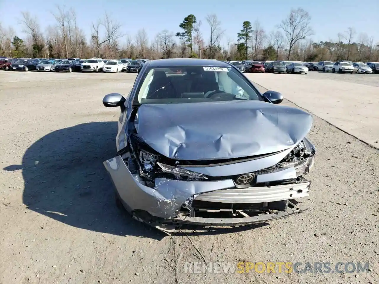 9 Photograph of a damaged car JTDEPMAE9MJ178671 TOYOTA COROLLA 2021