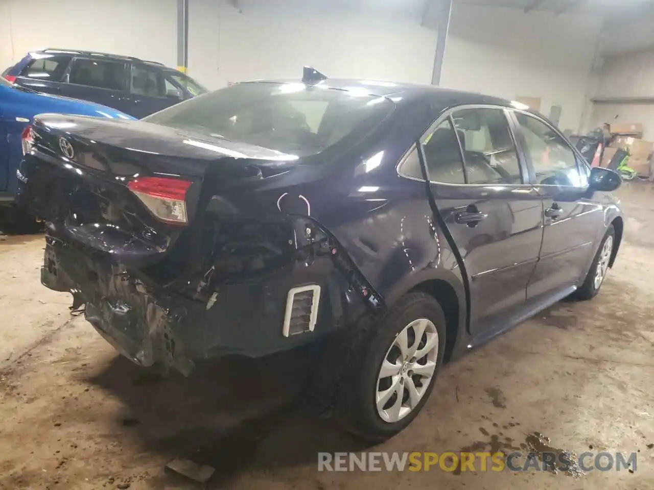 4 Photograph of a damaged car JTDEPMAE9MJ178685 TOYOTA COROLLA 2021