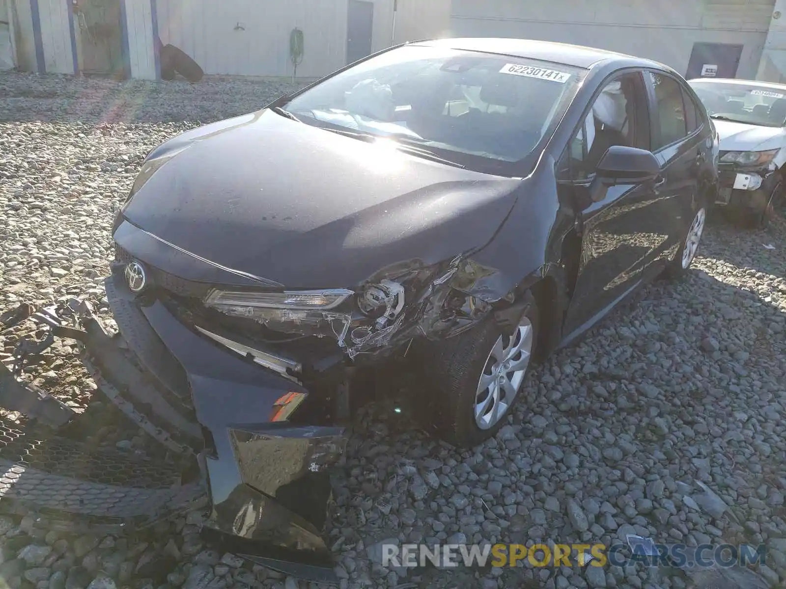 2 Photograph of a damaged car JTDEPMAE9MJ178914 TOYOTA COROLLA 2021