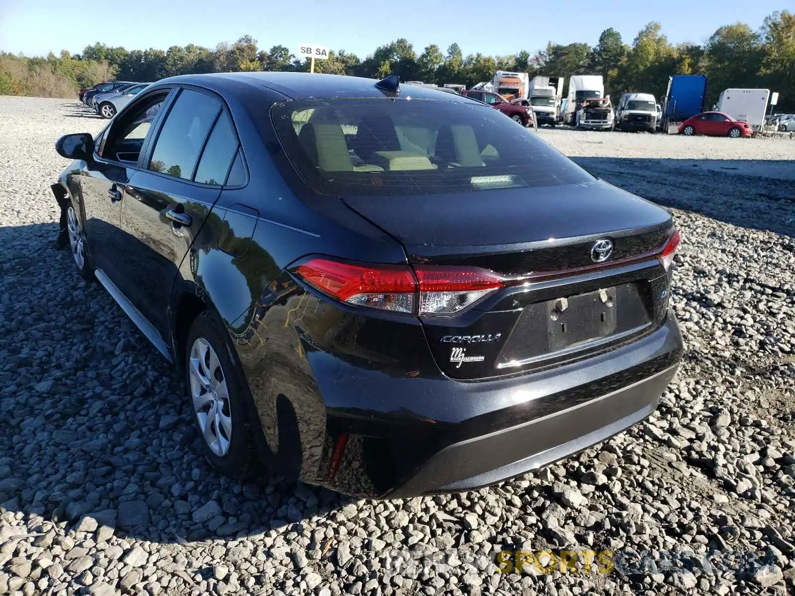 3 Photograph of a damaged car JTDEPMAE9MJ178914 TOYOTA COROLLA 2021