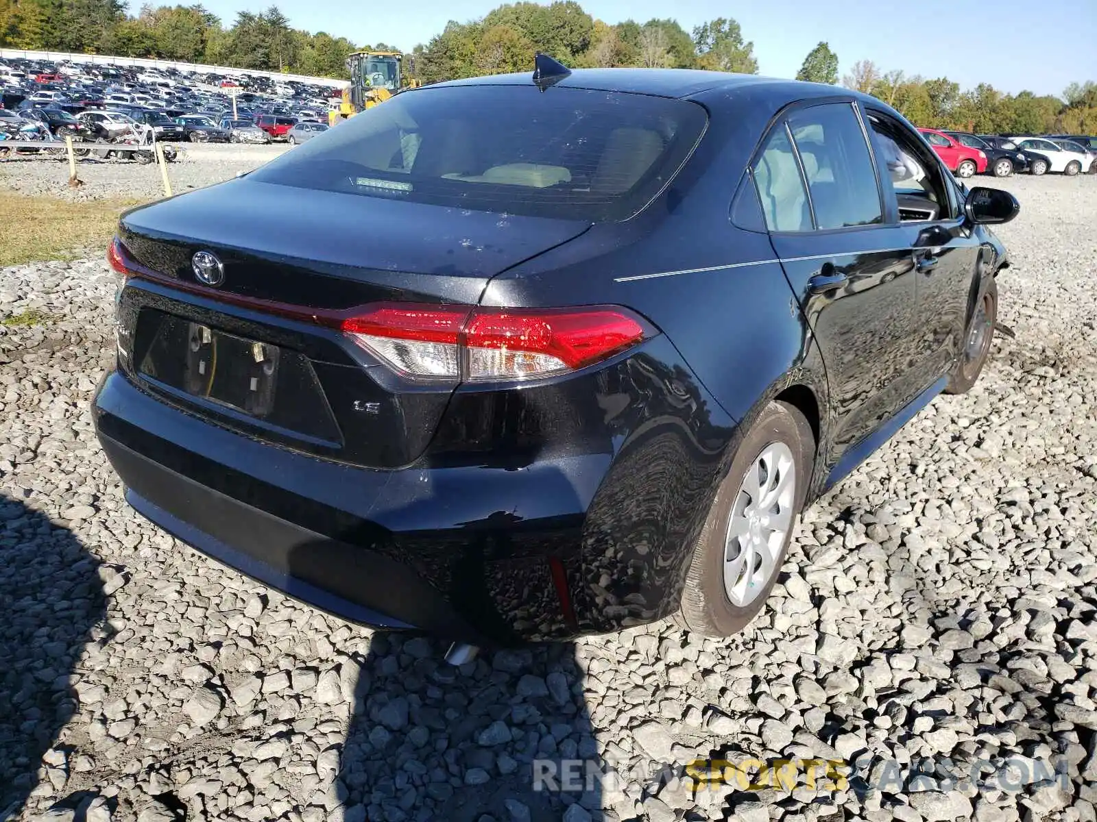 4 Photograph of a damaged car JTDEPMAE9MJ178914 TOYOTA COROLLA 2021